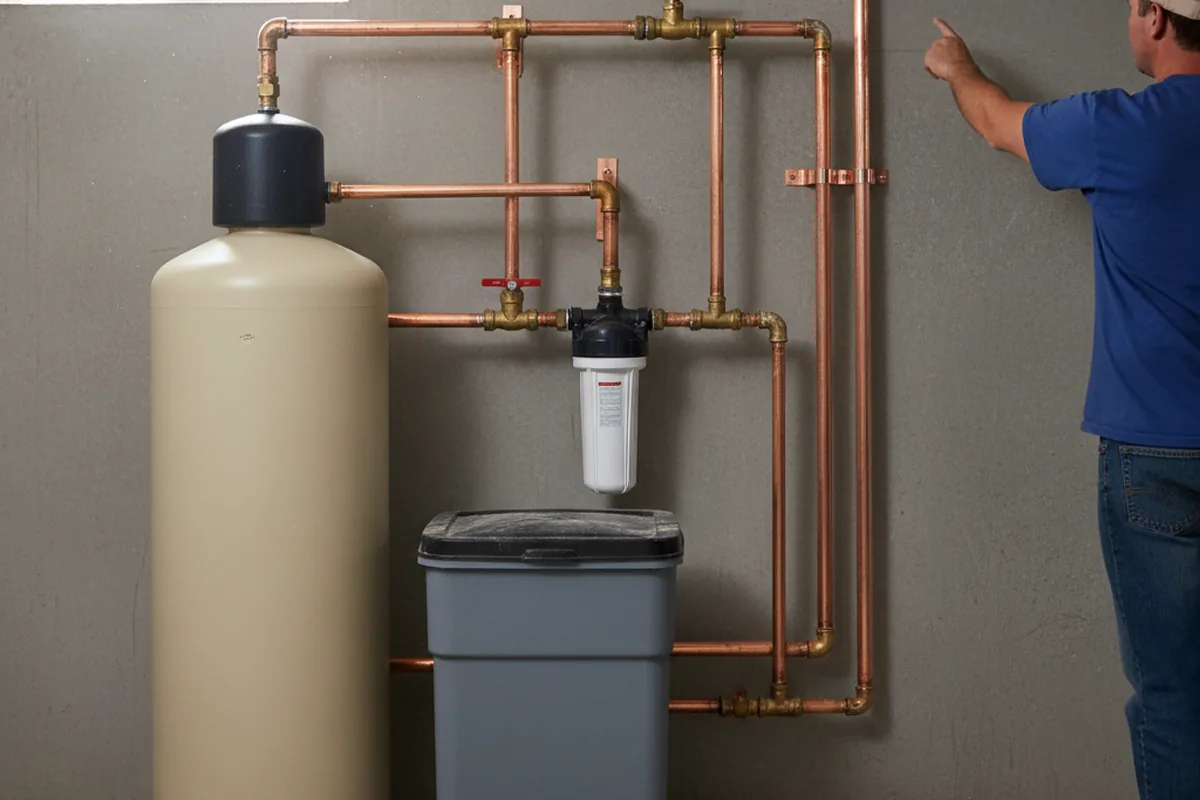 Whole-house water treatment system installed in Nobleton